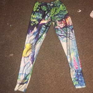 Alice in wonderland pants.